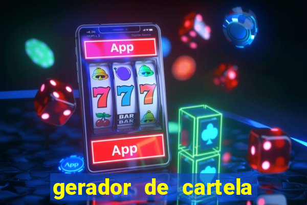 gerador de cartela de bingo